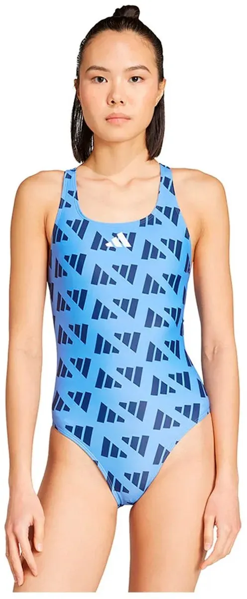 adidas Logo Graphic V-back Badpak 36 - Blauw - afbeelding 6 van 6