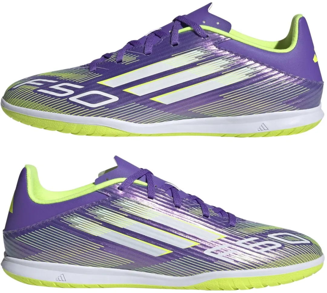 Adidas F50 Club In Zaalvoetbalschoenen Paars - 46
