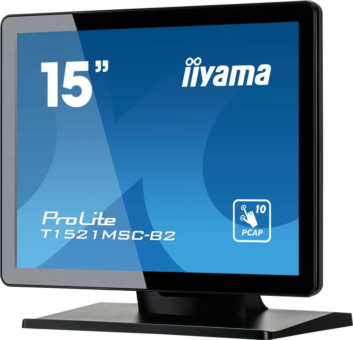 iiyama T1521MSC-B2 Touchscreen Monitor 15" - 1024x768 - Zwart