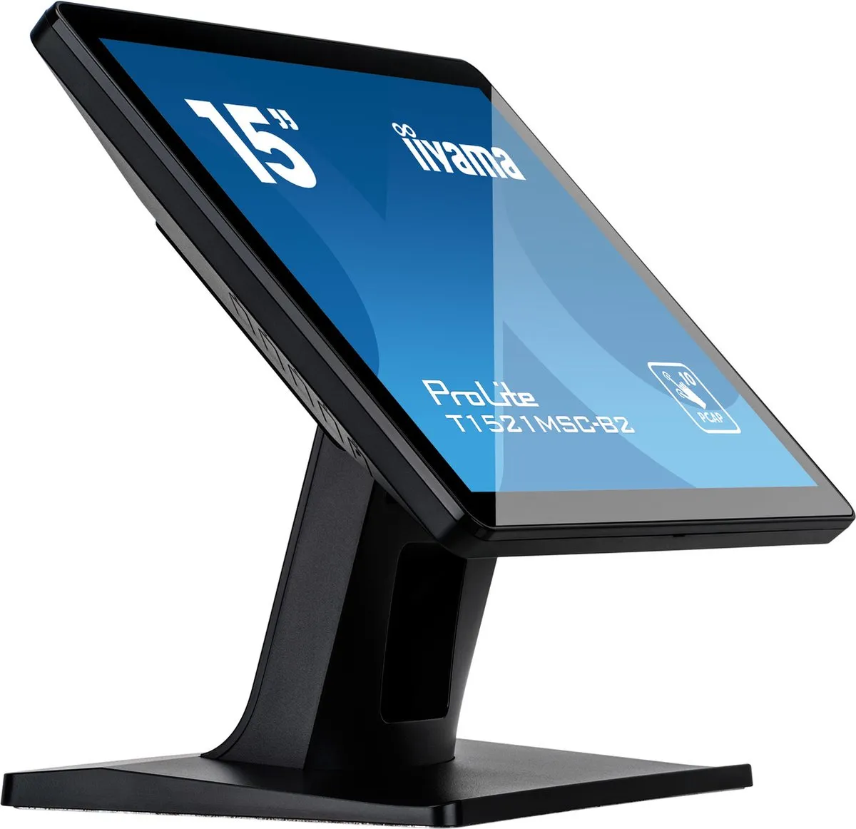 iiyama T1521MSC-B2 Touchscreen Monitor 15" - 1024x768 - Zwart