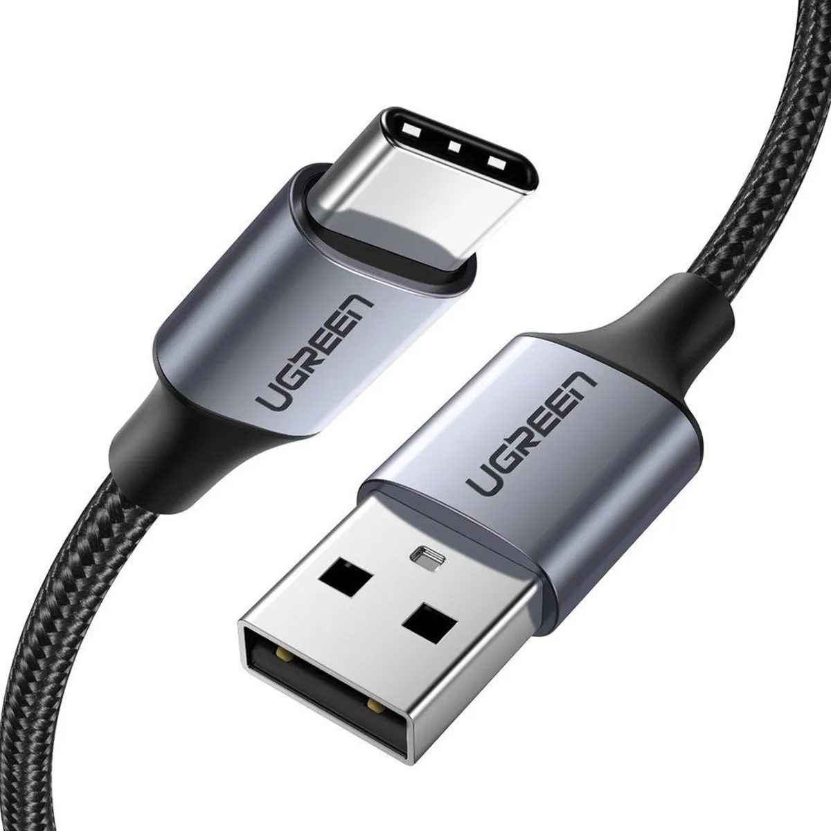 Ugreen USB Type C Quick Charge 3.0 Kabel 2m - Grijs