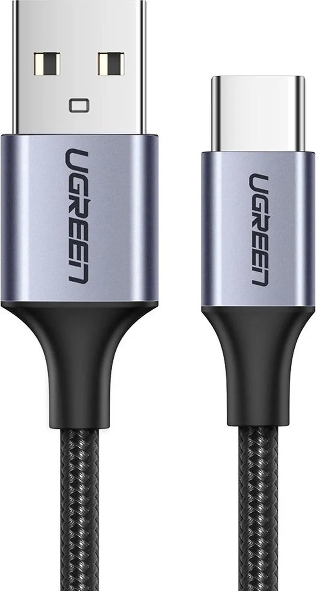 Ugreen USB Type C Quick Charge 3.0 Kabel 2m - Grijs