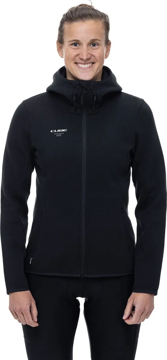 Cube WS Zip Hoodie Advanced Zwart L