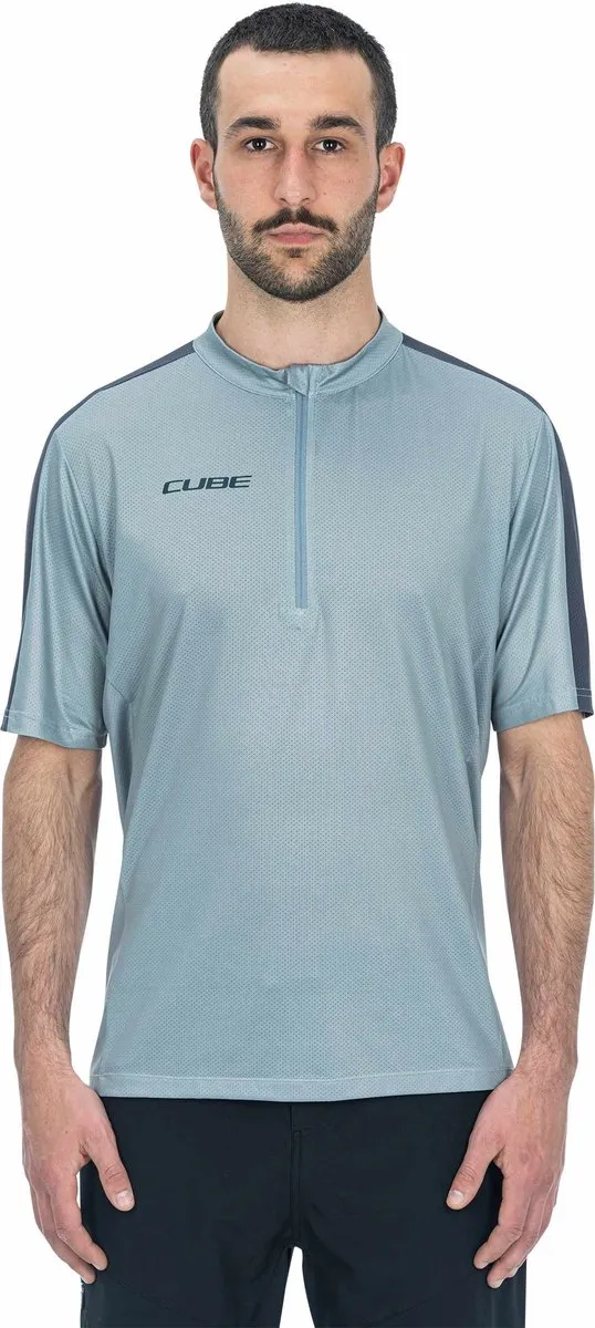 Cube ATX Jersey Half Zip S/S