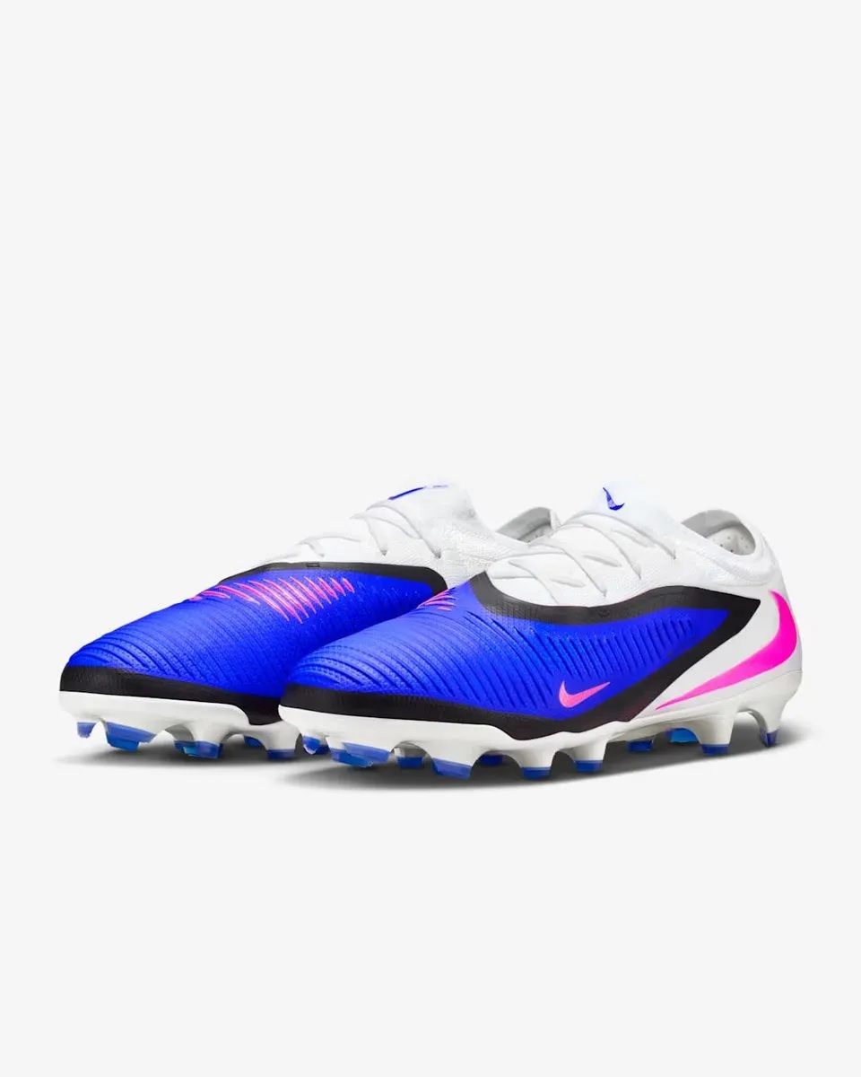 Nike Phantom 6 Low Pro FG - Voetbalschoen 43 - Blauw