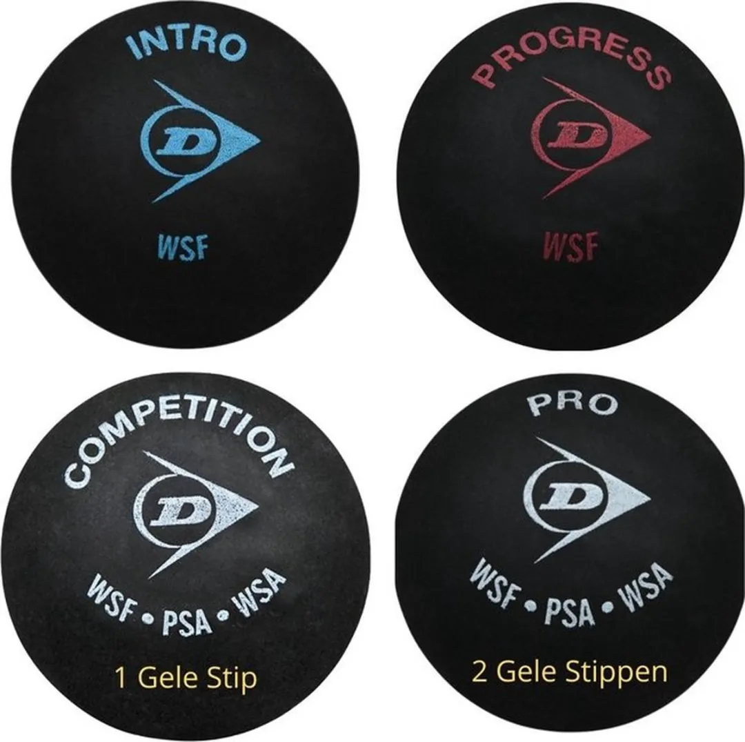 Dunlop Squashballen Testpakket
