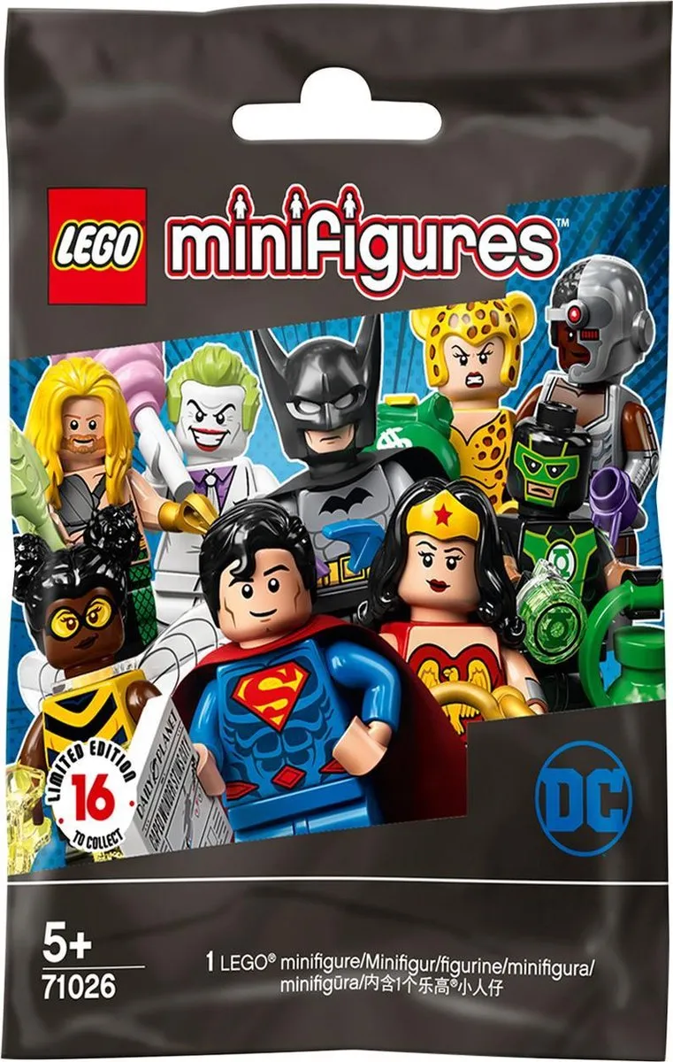 LEGO DC Comics Minifiguur 71026 - Zwart