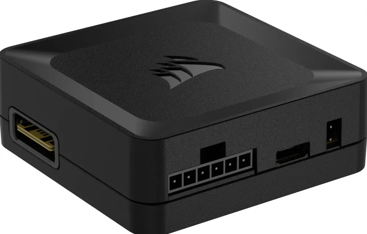 Corsair iCUE LINK-hub CL-9011116-WW - 6 Poorten - Zwart