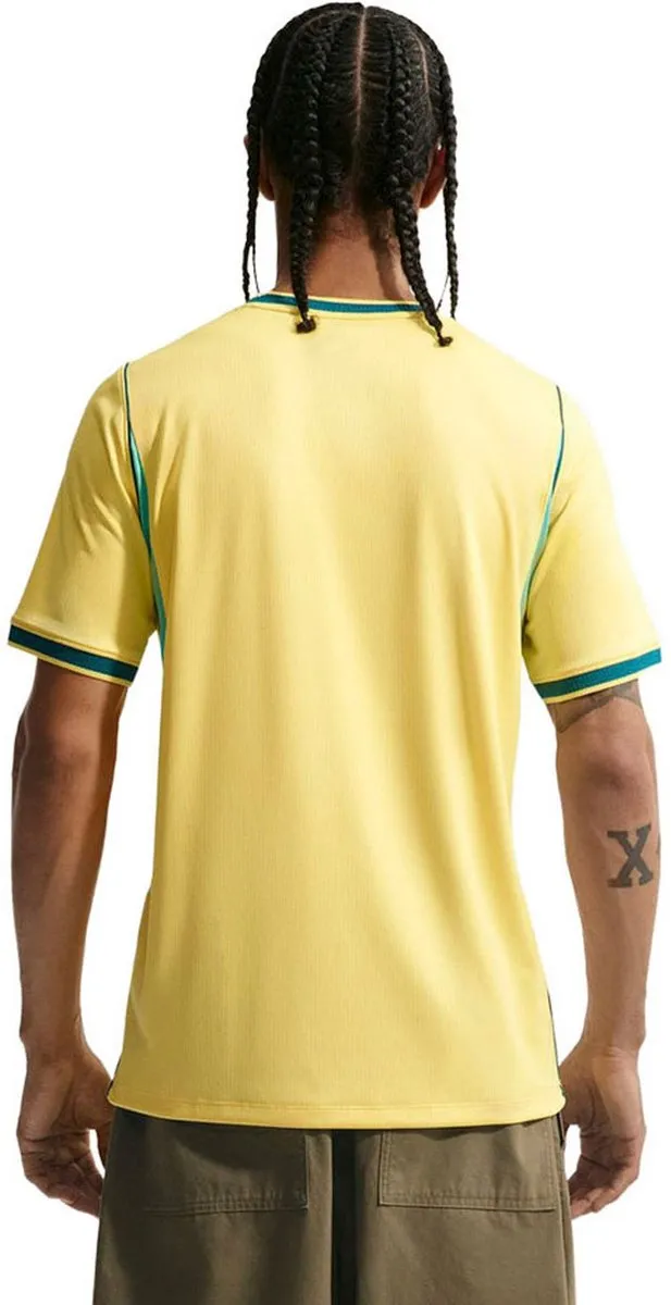 Nike Brazilië WK2026 Thuis Shirt Heren L - Geel-Groen