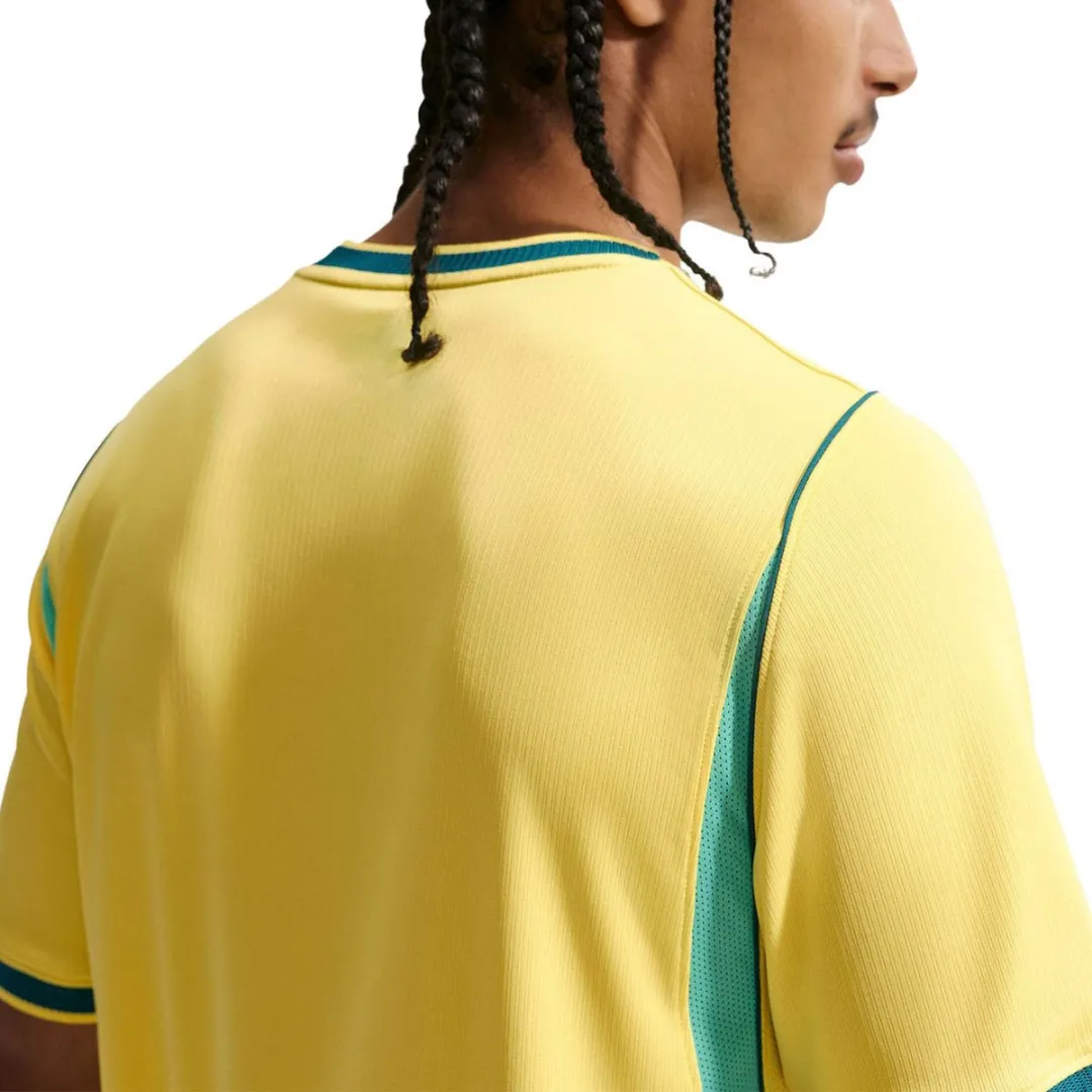 Nike Brazilië WK2026 Thuis Shirt Heren L - Geel-Groen