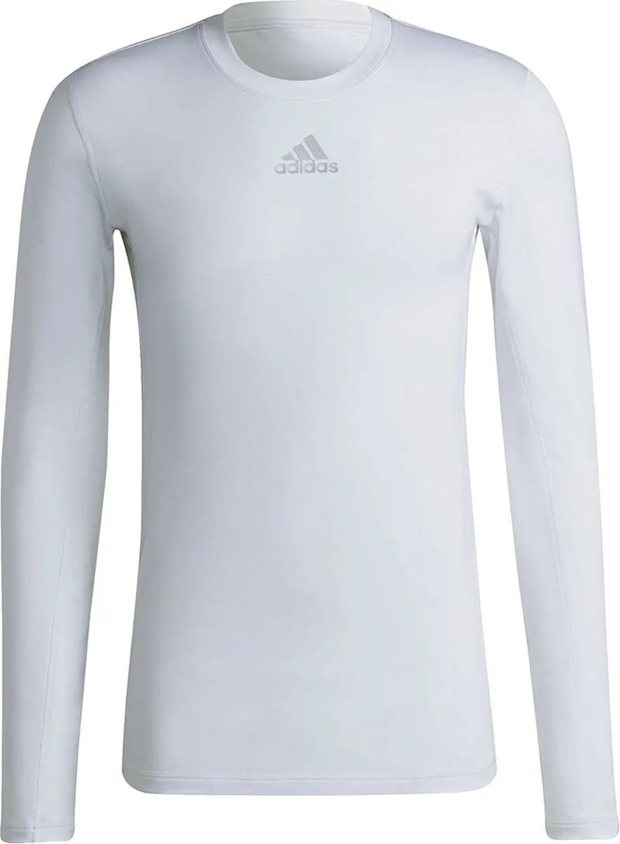Adidas Techfit Warm Long Sleeve Top L - Wit