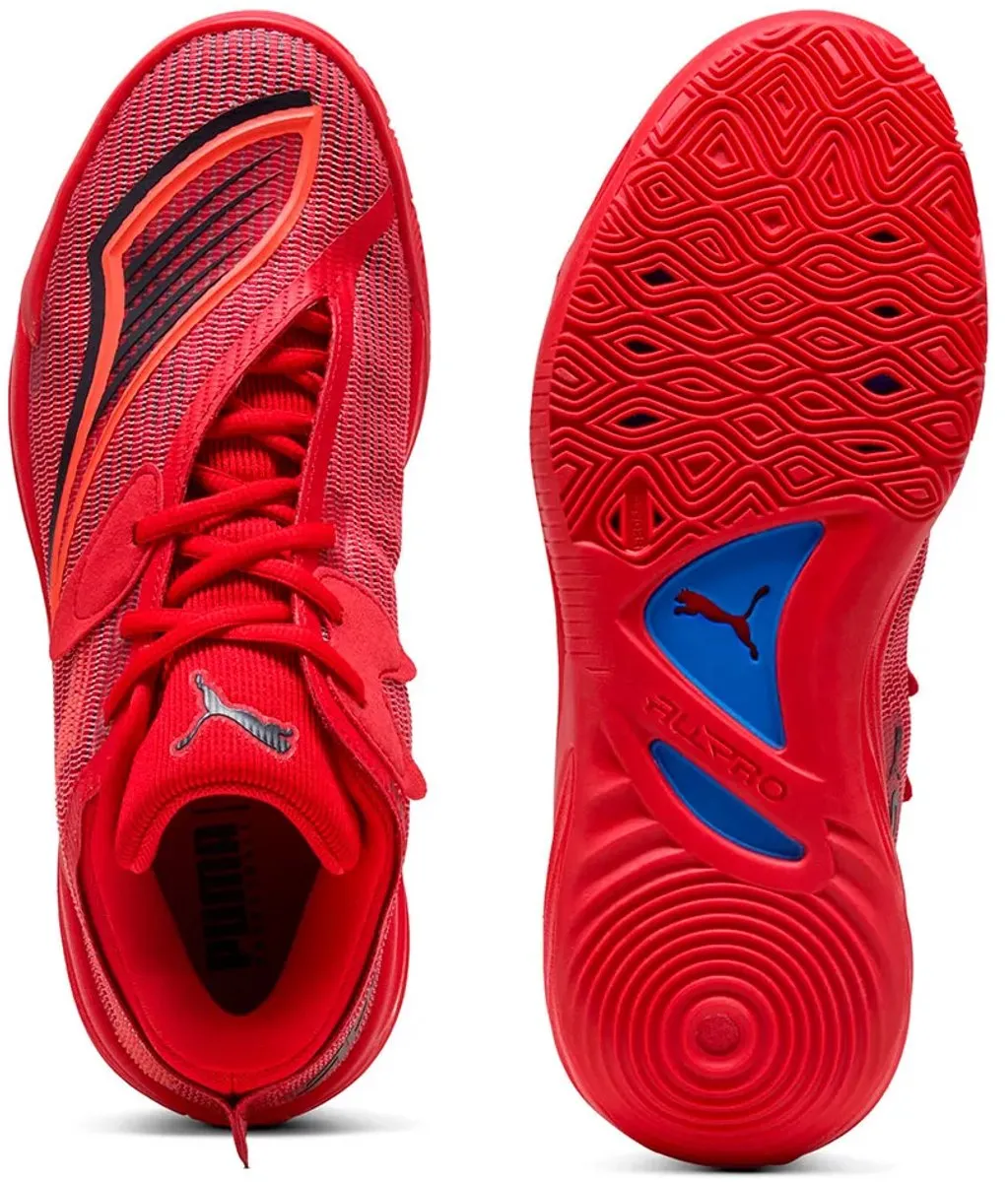 PUMA All-Pro Nitro 2 Basketbalschoenen - Rood - EU 43 - afbeelding 2 van 4