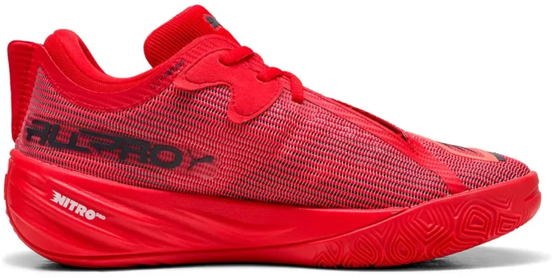 PUMA All-Pro Nitro 2 Basketbalschoenen - Rood - EU 43 - afbeelding 3 van 4