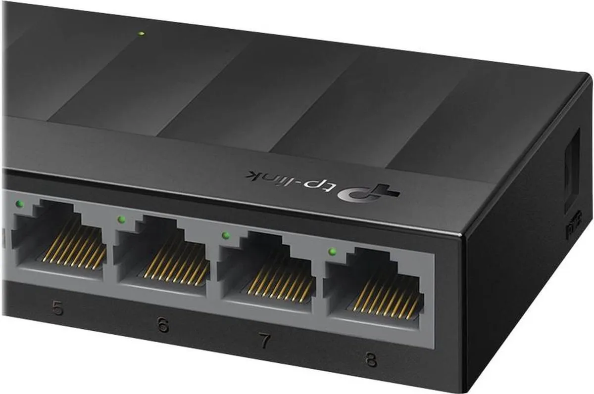 TP-Link LS1008G Unmanaged Netwerk Switch - 8 Poorten