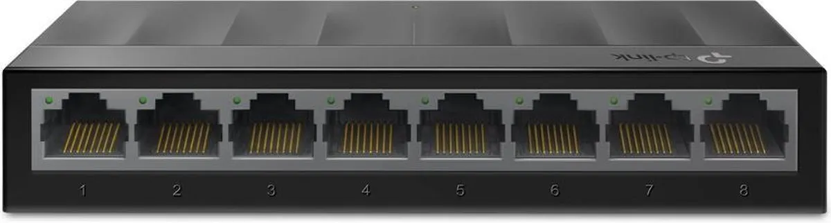 TP-Link LS1008G Unmanaged Netwerk Switch - 8 Poorten
