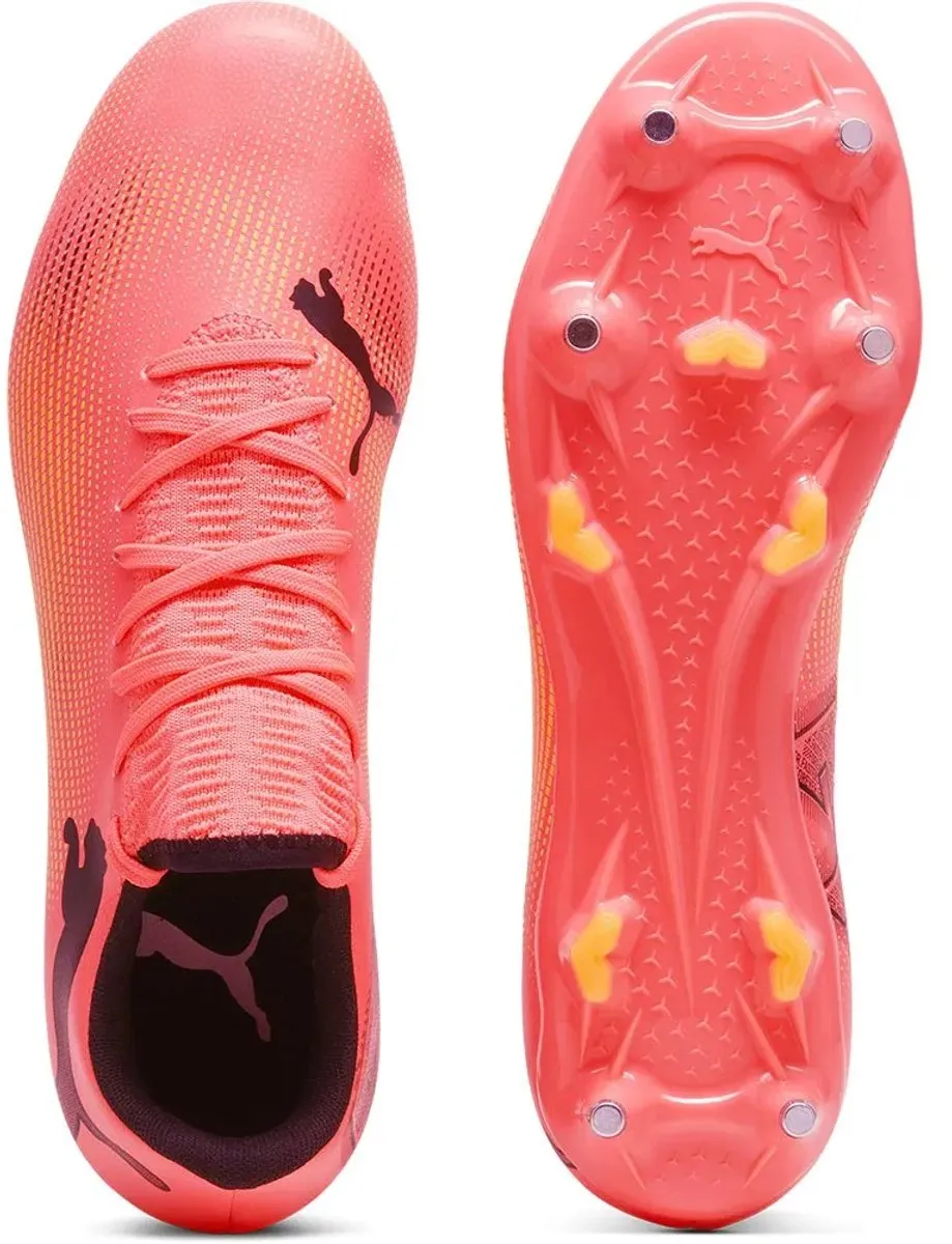 PUMA Future 7 Play Mxsg Voetbalschoenen - Oranje - EU 44