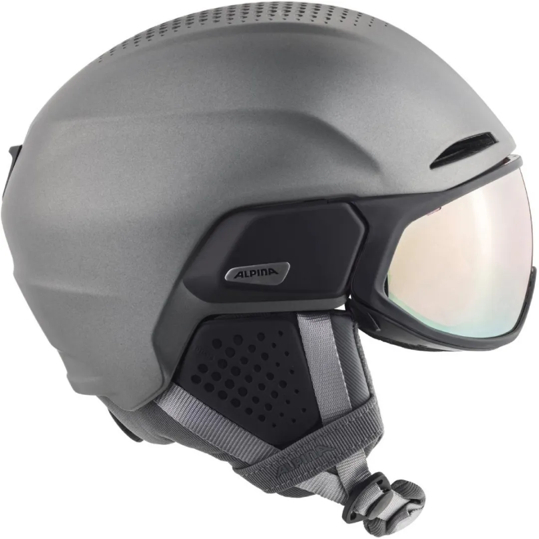 Alpina Alto QV Skihelm S - Photochromic Vizier Grijs - afbeelding 6 van 6