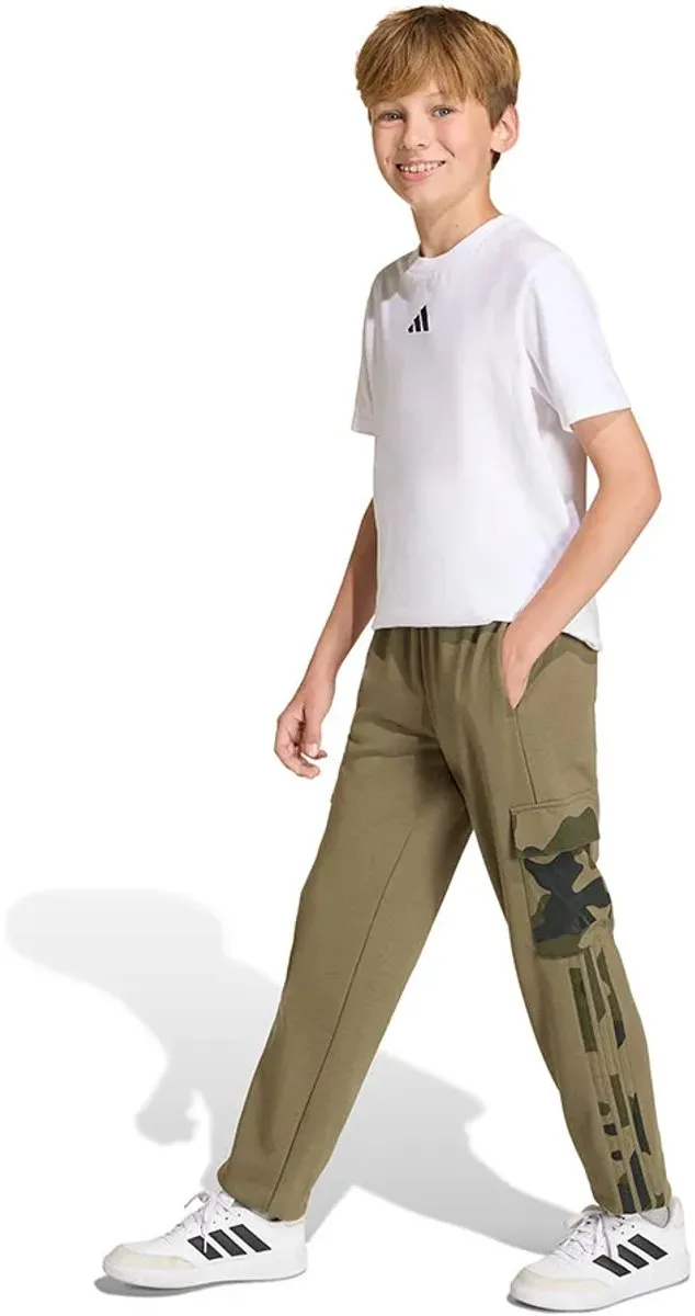 Adidas Seasonals Camo Joggers - 5-6 jaar - Olive Strata/Black