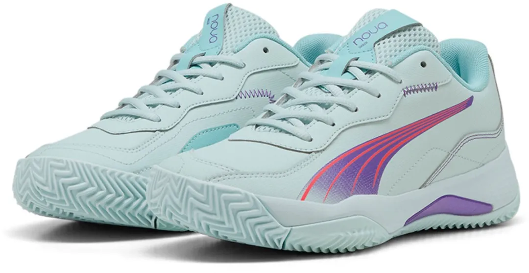 PUMA Nova Smash Padelschoenen 37.5 - Blauw