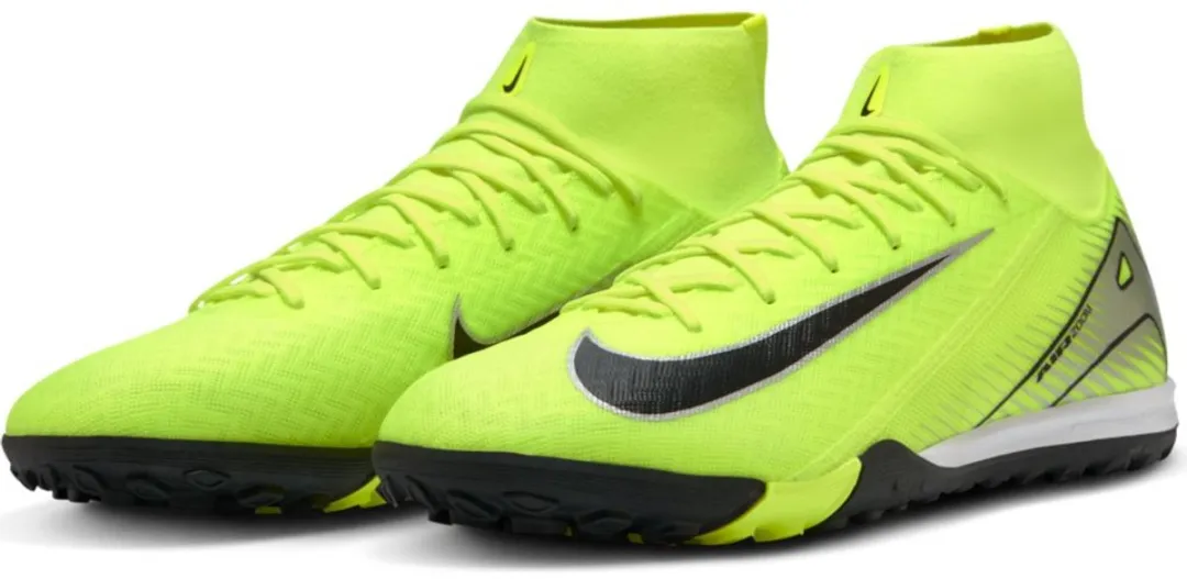 Nike Mercurial Superfly 10 Academy TF Voetbalschoenen - Geel - Maat 45.5