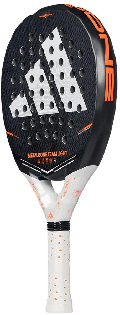 adidas Metalbone Team Light 2026 Padelracket - Zwart