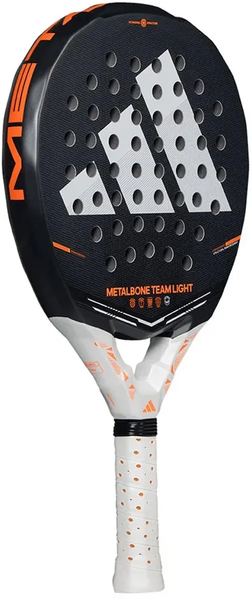 adidas Metalbone Team Light 2026 Padelracket - Zwart