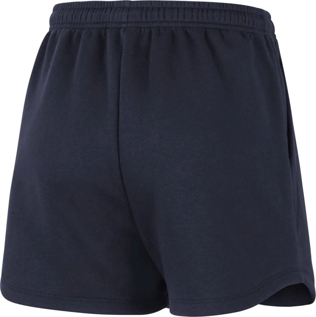 Nike Fleece Park 20 Short Dames XL - Navy/Wit