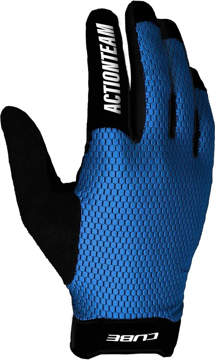 Cube Gravity Long Finger X Actionteam Handschoenen - XL - Blauw - afbeelding 5 van 6