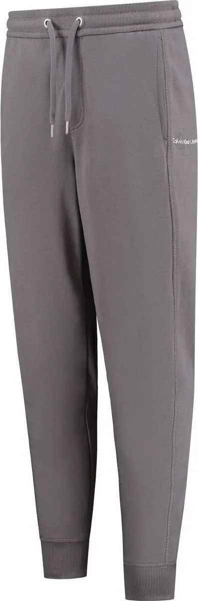 Calvin Klein Monogram Logo Joggingbroek XXL - Grijs/Wit