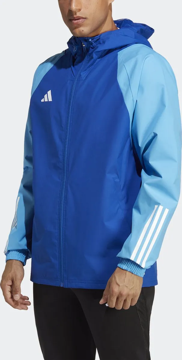 adidas Performance Tiro 23 Competition All-Weather Jack Heren - Blauw M