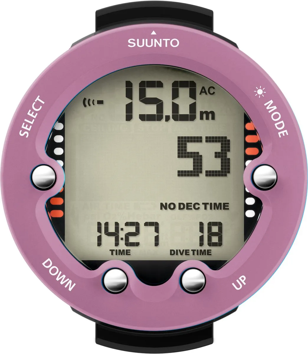 Suunto Zoop Novo Duikcomputer - Lemon Yellow