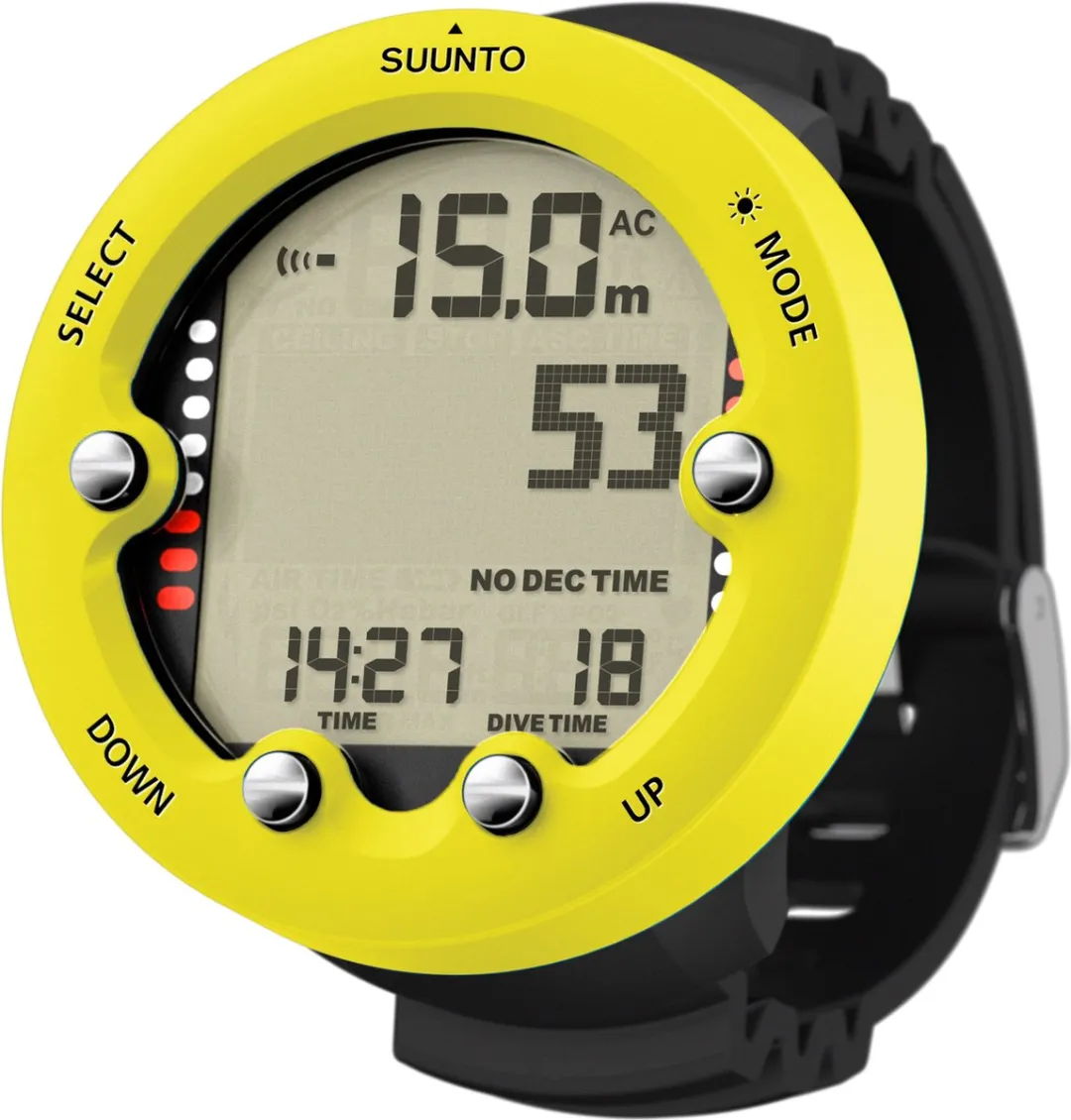 Suunto Zoop Novo Duikcomputer - Lemon Yellow