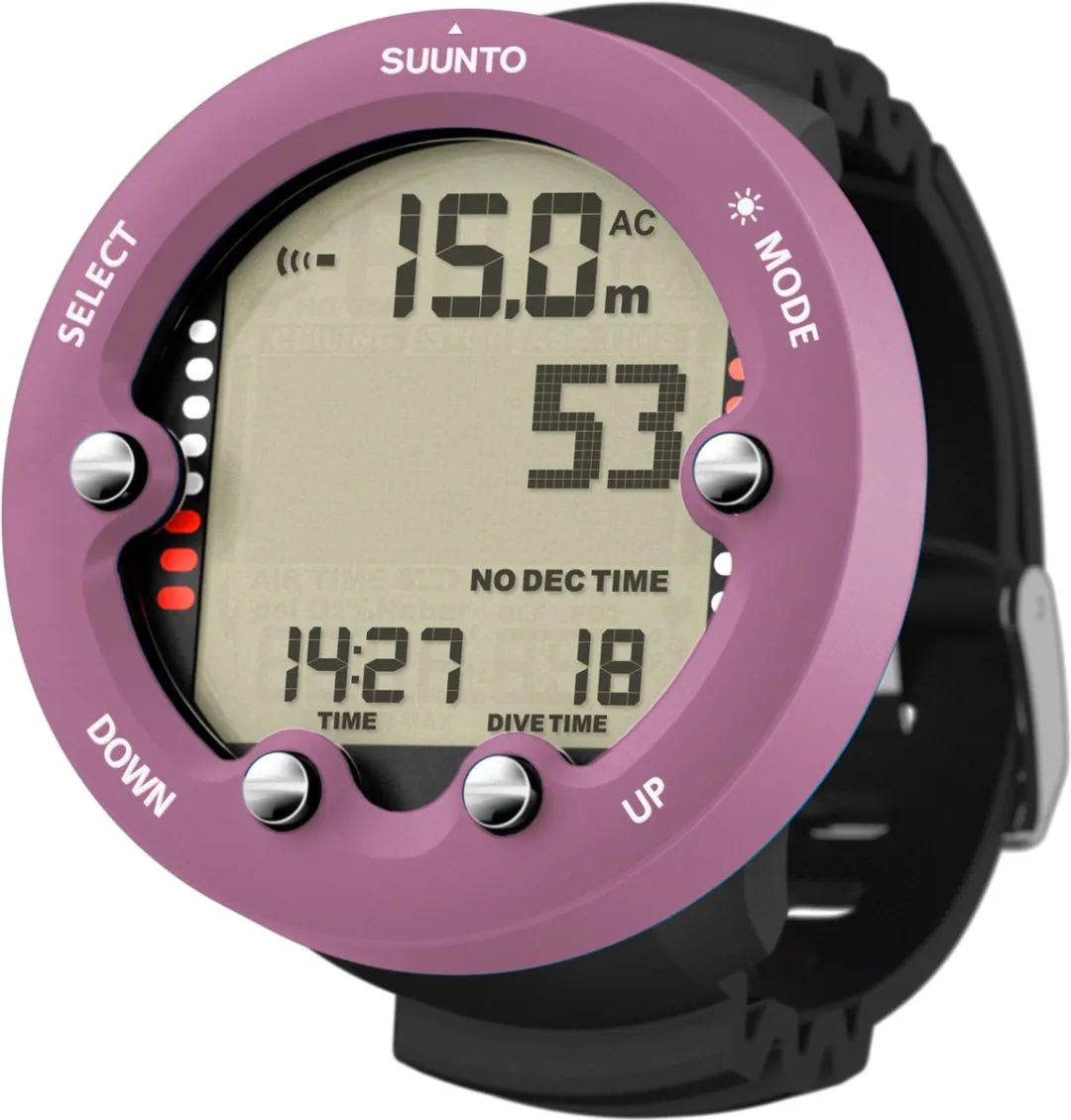 Suunto Zoop Novo Duikcomputer - Lemon Yellow - afbeelding 6 van 6