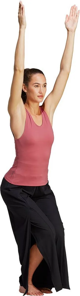 Adidas Yoga St Mouwloos T-shirt - Roze M