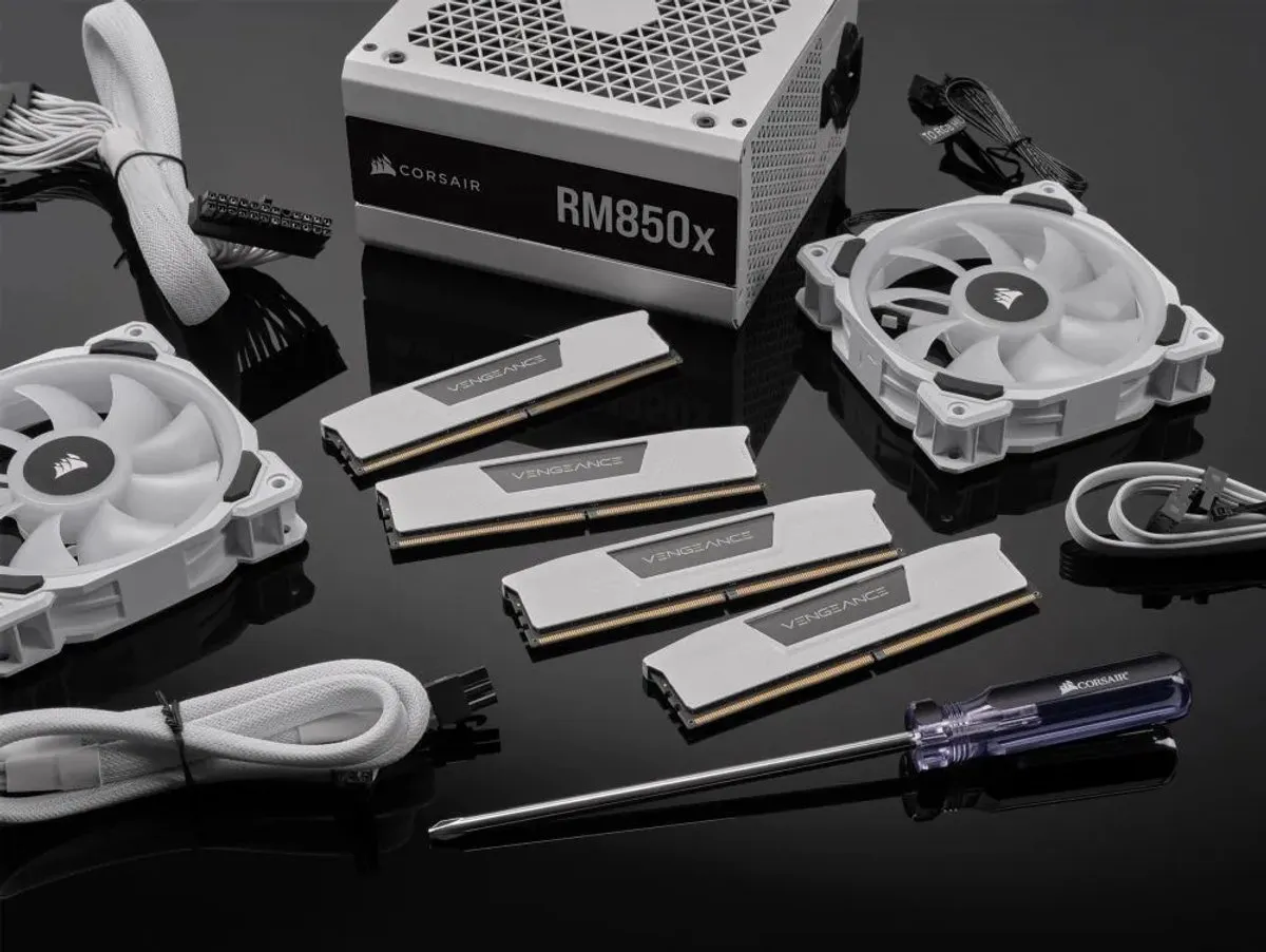 Corsair Vengeance CMK32GX5M2E6000Z36W DDR5 Geheugen 32GB - 2x16GB - 6000MHz - Wit