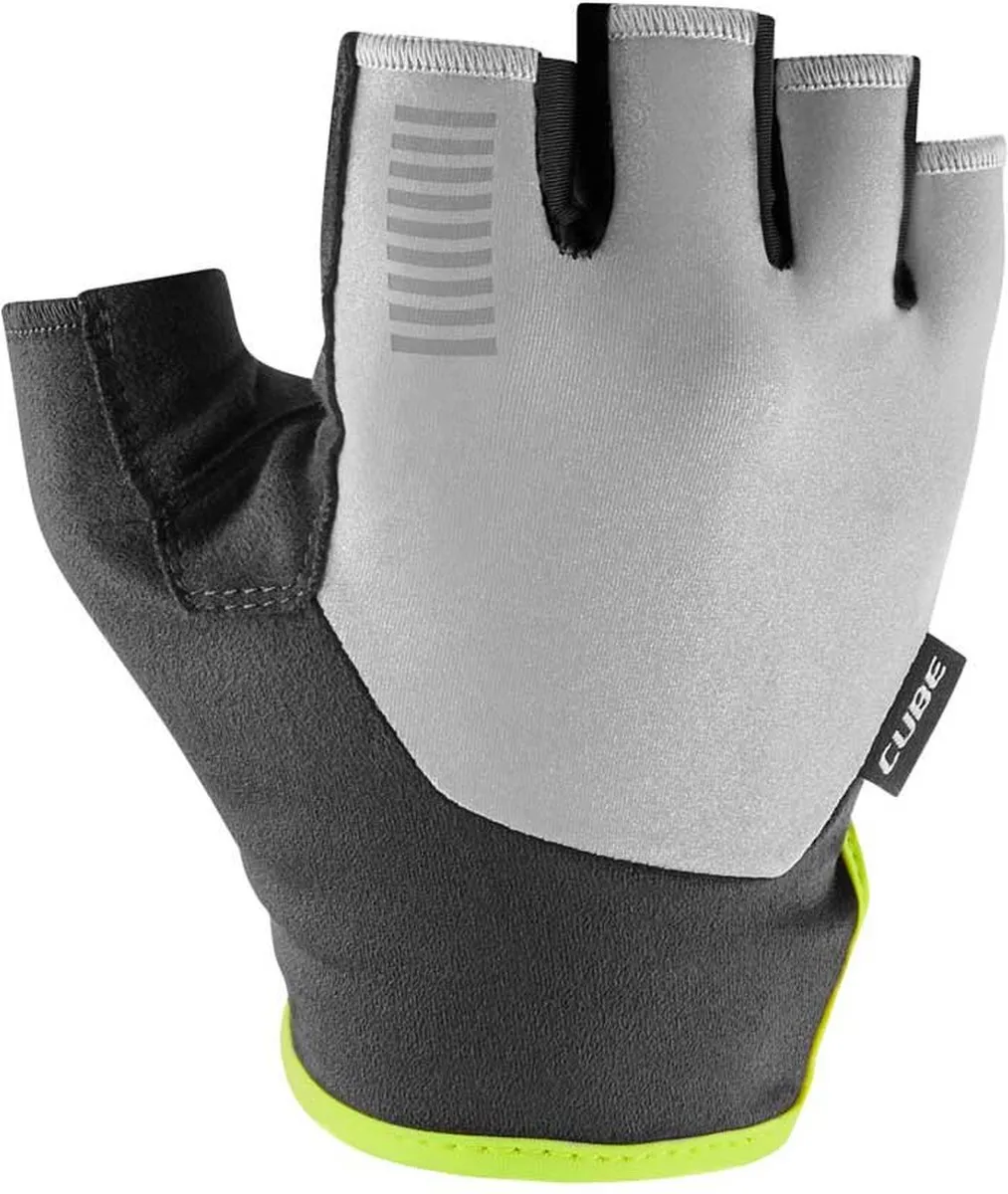 Cube X Nf Korte Handschoenen Grijs M