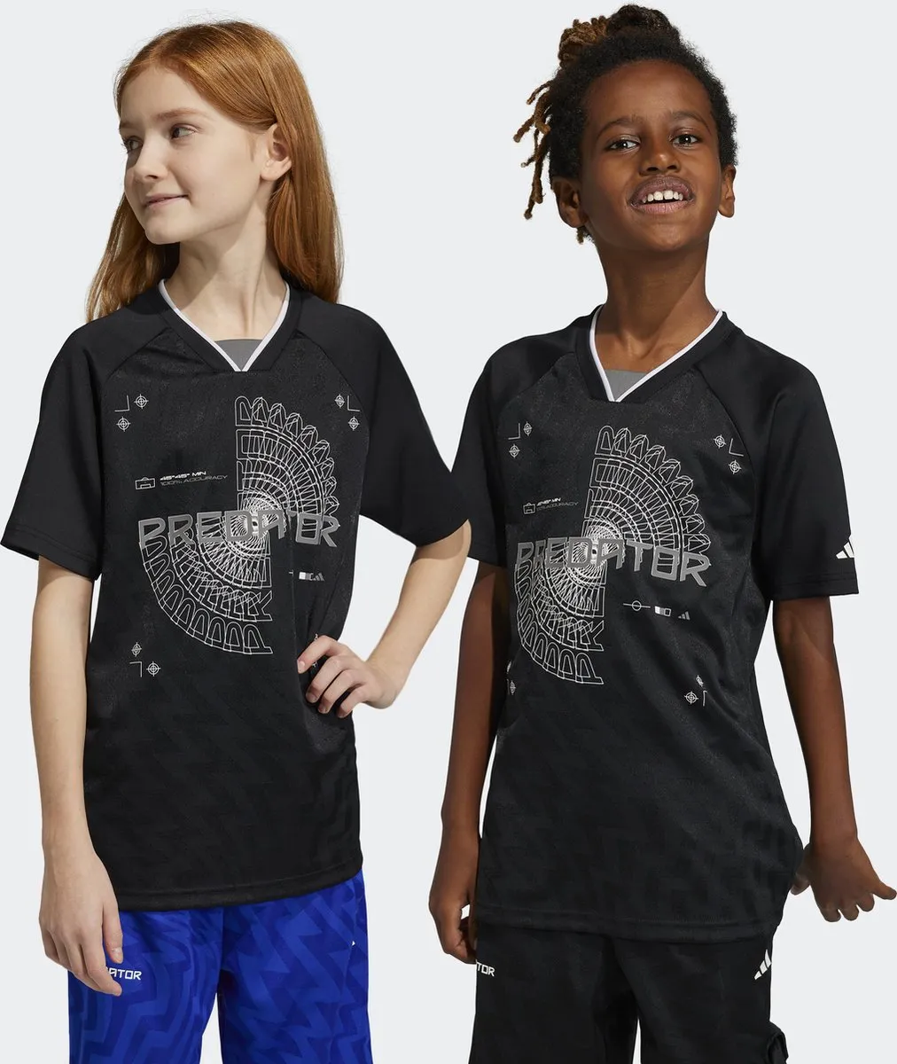 adidas Predator Shirt HR6396 - Kinderen 140 - Zwart