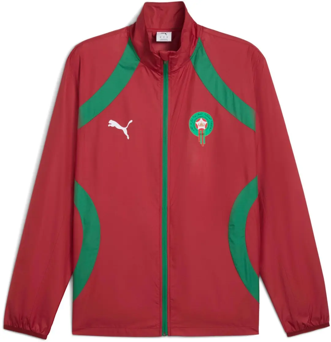 PUMA Prematch Trainingsjas Maroc CAN 2025 - Rood S