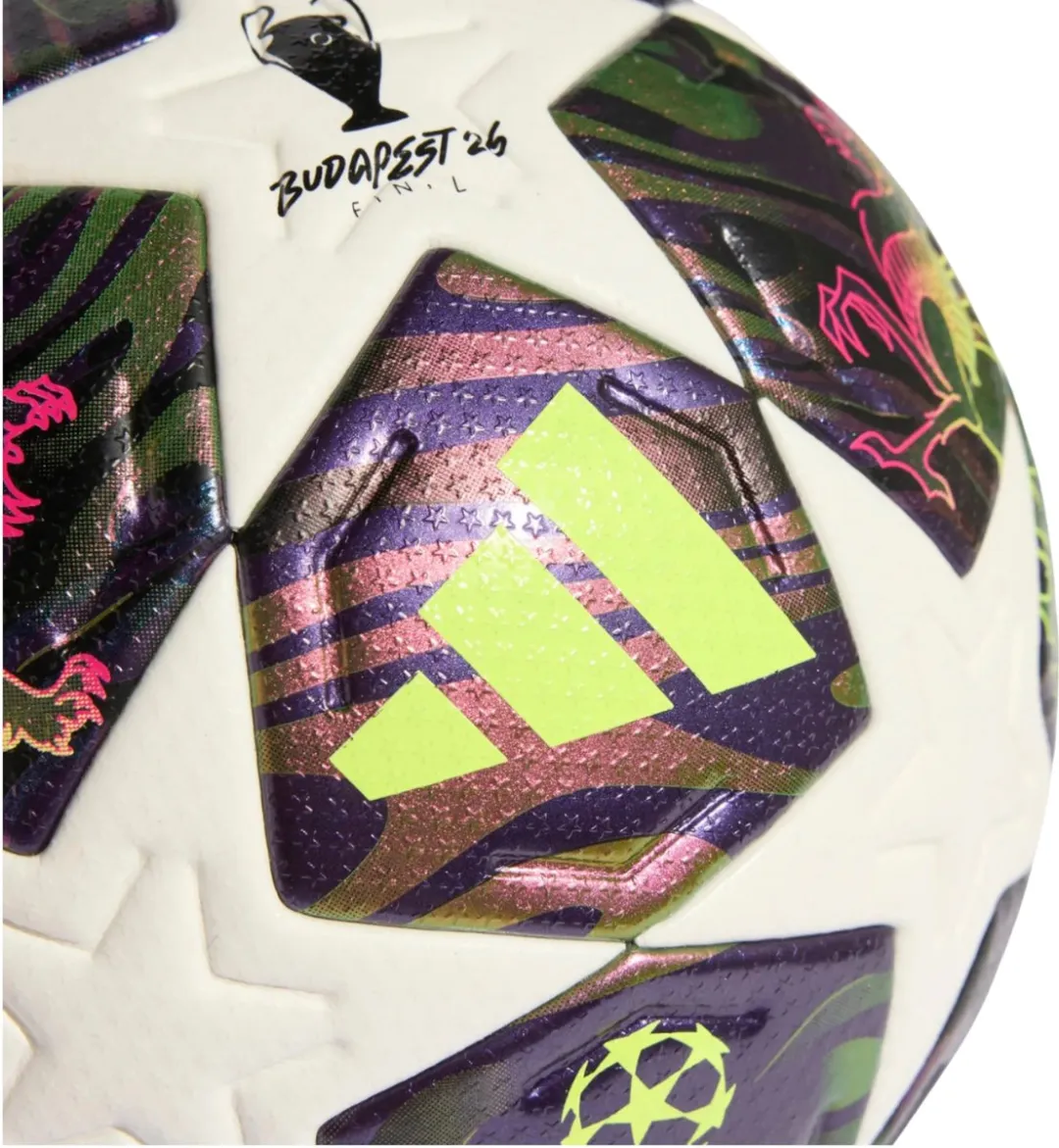 adidas UEFA Champions League Final Pro FIFA Quality Pro Bal - Maat 5 - Purper