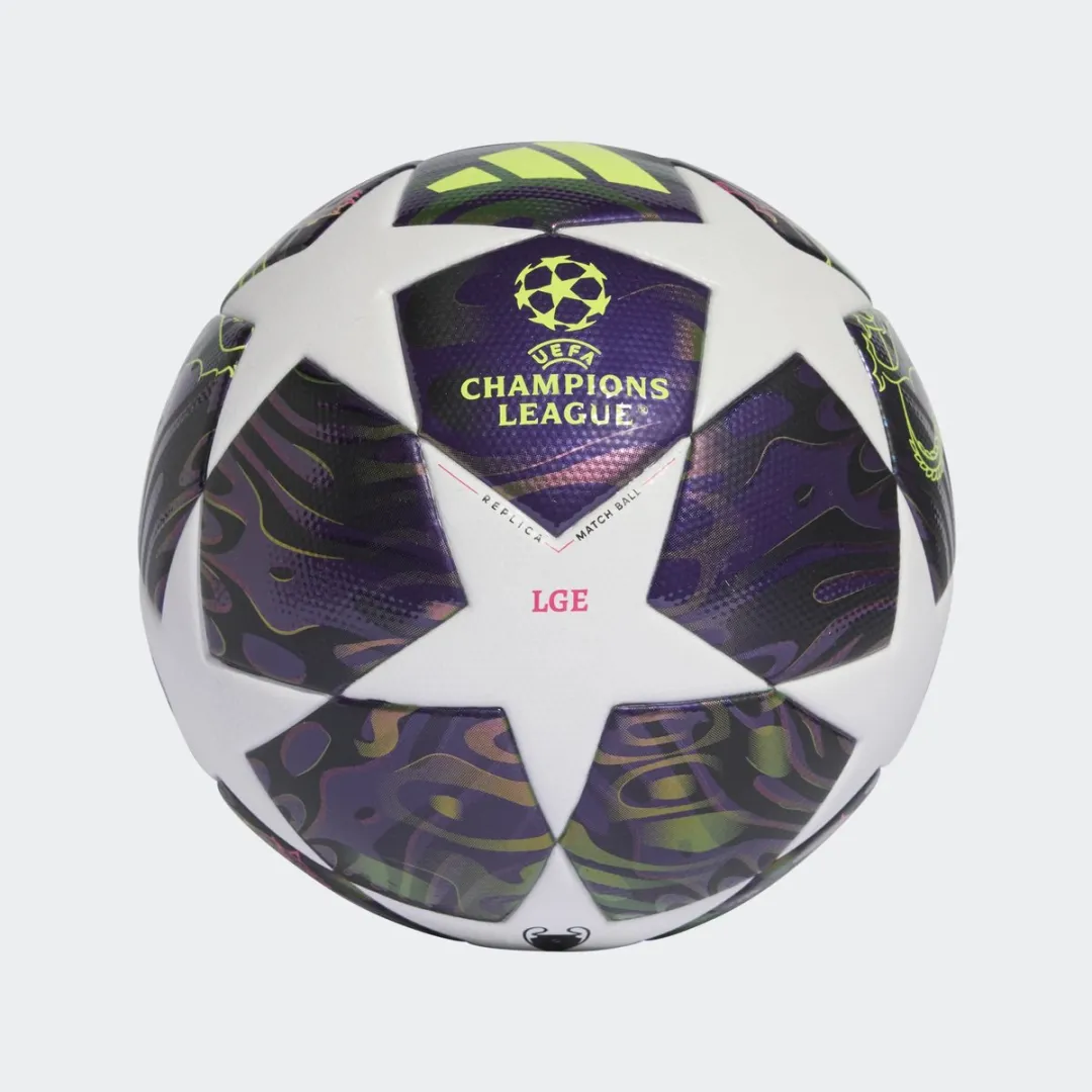Adidas UCL League Box Voetbal Maat 5 - Paars