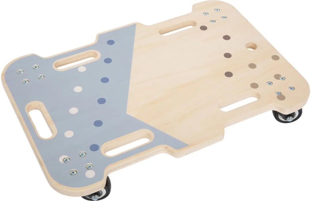 Small Foot Houten Rollerbord - Blauw