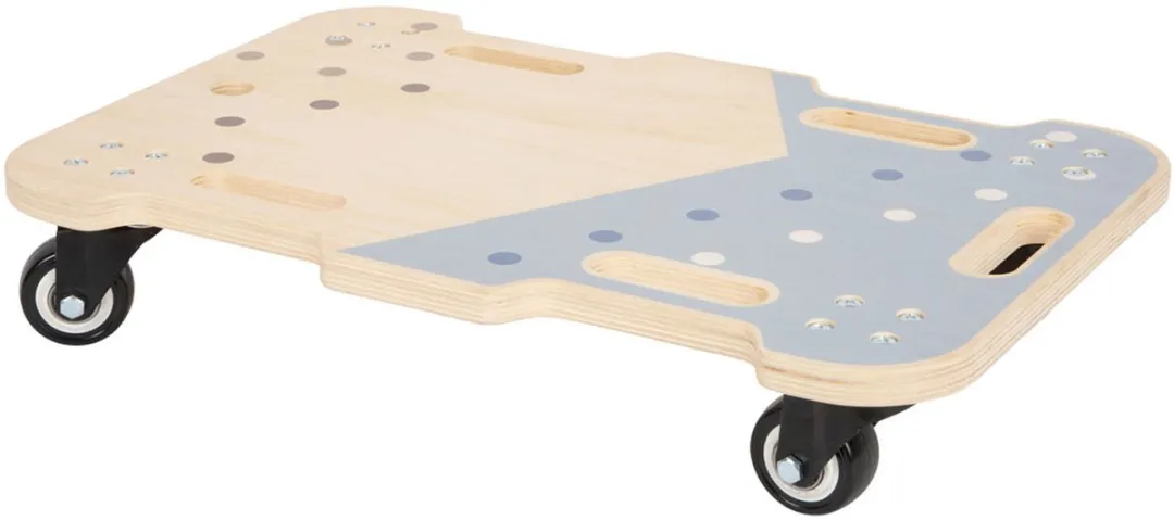 Small Foot Houten Rollerbord - Blauw