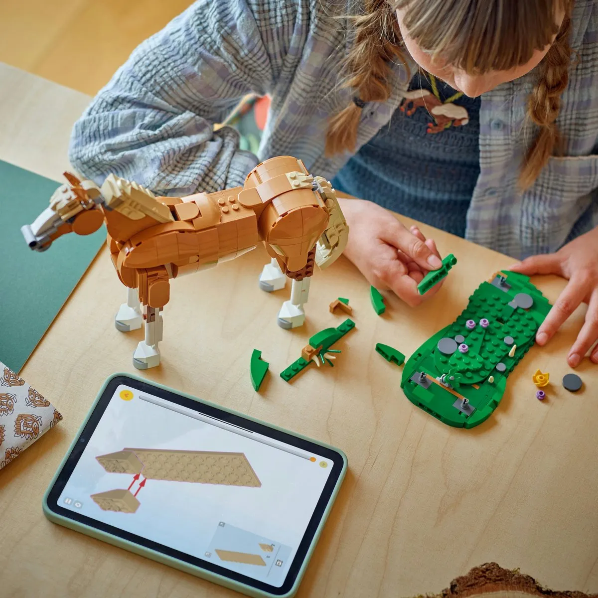 LEGO Creator 3in1 Prachtig Paard 31166 - 685 Stukken