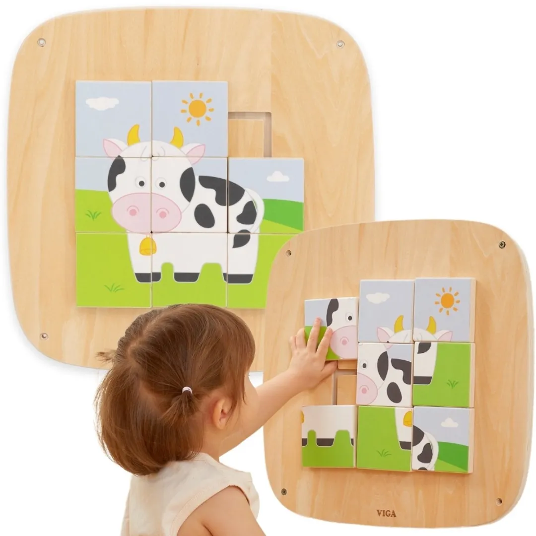 Viga Houten Zintuiglijke Fotopuzzel