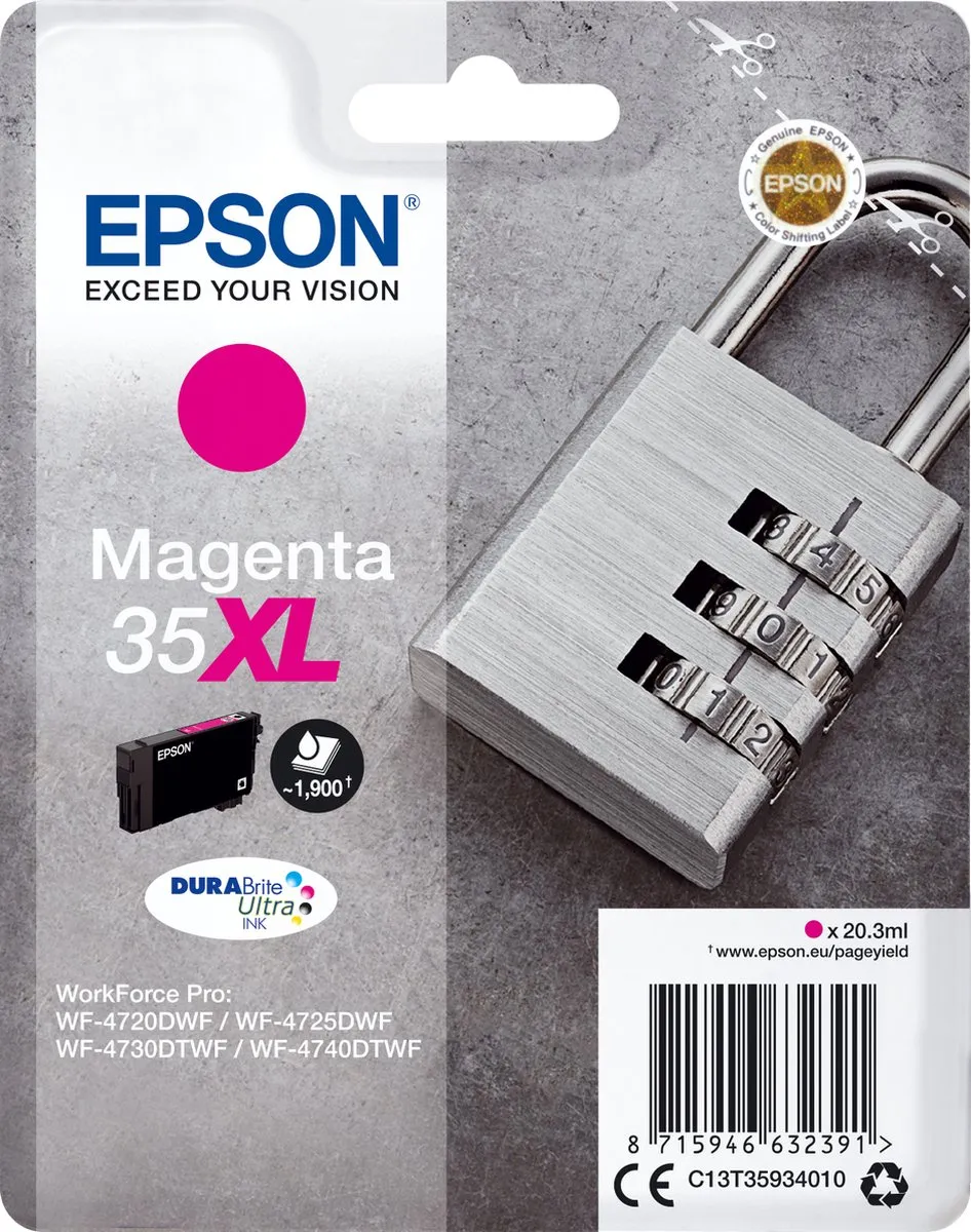 Epson DURABrite Ultra Ink C13T35934020 Magenta
