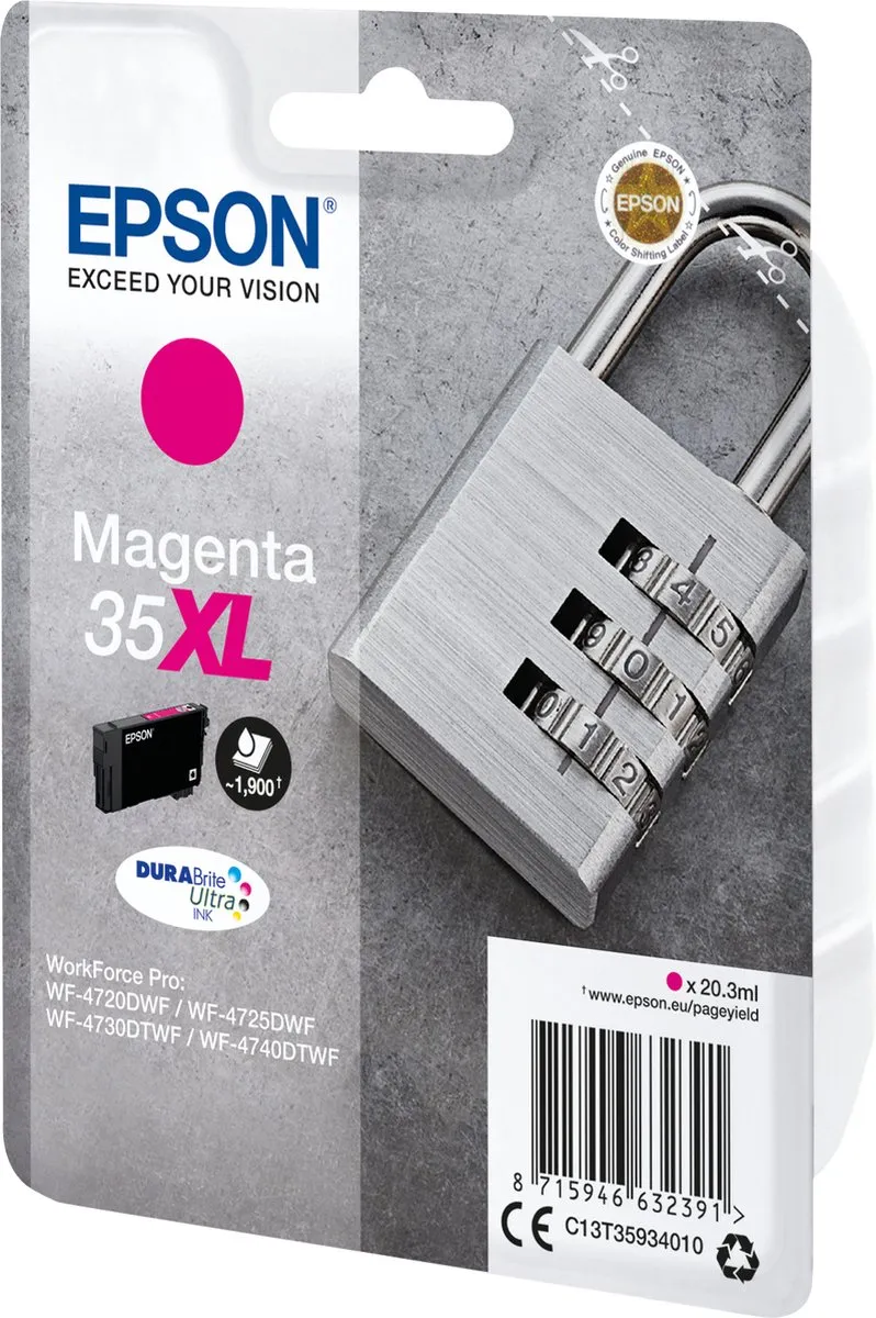 Epson DURABrite Ultra Ink C13T35934020 Magenta - 20.3ml