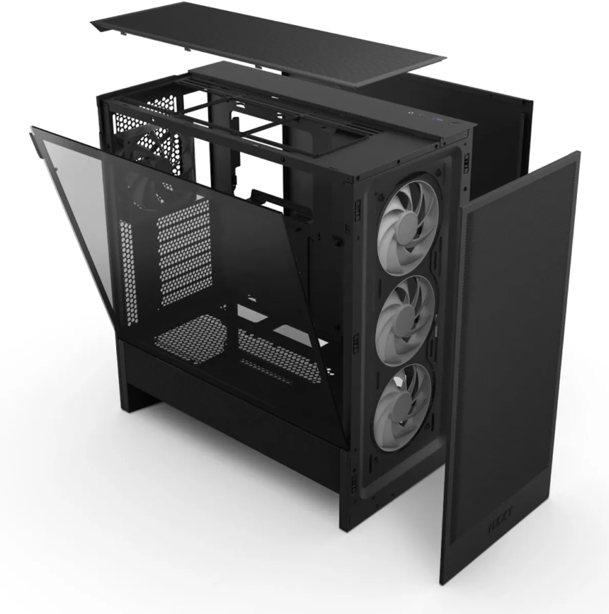 NZXT H5 Flow RGB (2024) ATX Behuizing - Zwart