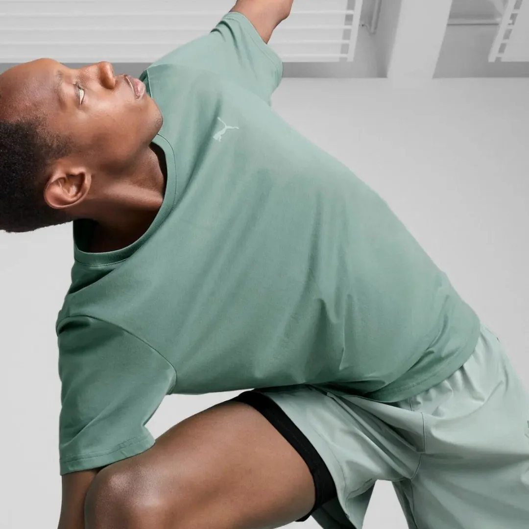 PUMA Move Triblend Shirt Heren XL - 526945-30 - Groen
