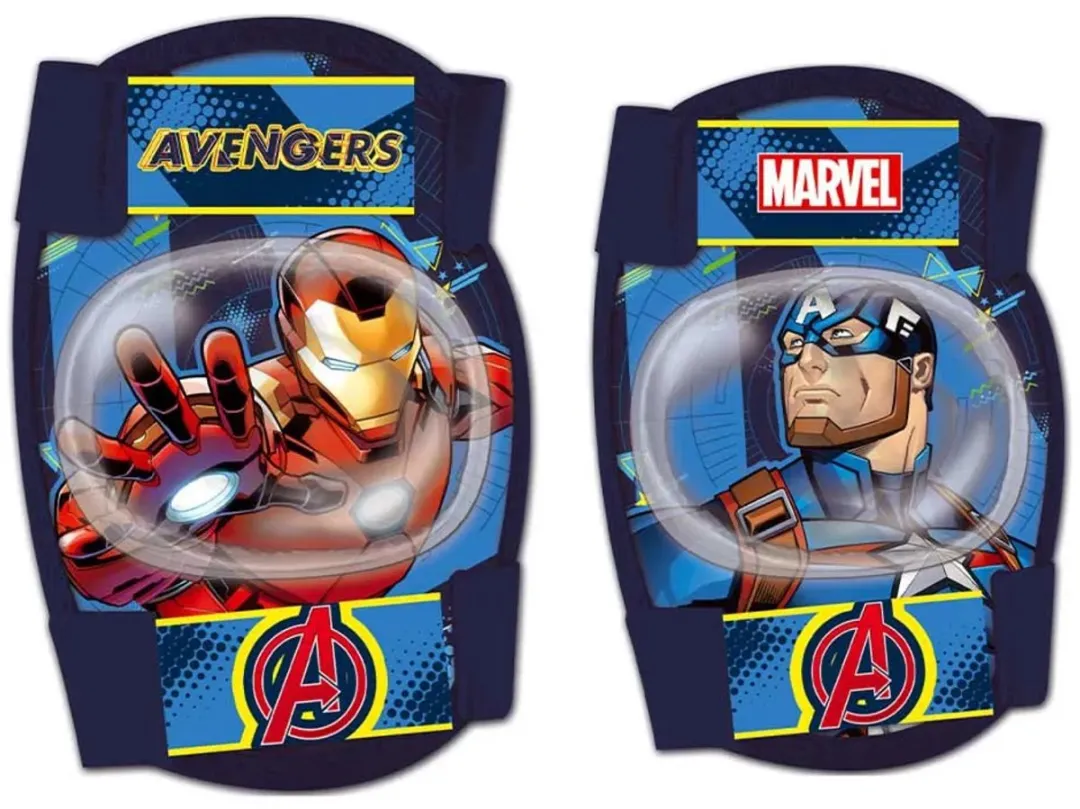 Marvel Avengers Beschermset Junior - Blauw Maat S - afbeelding 2 van 2