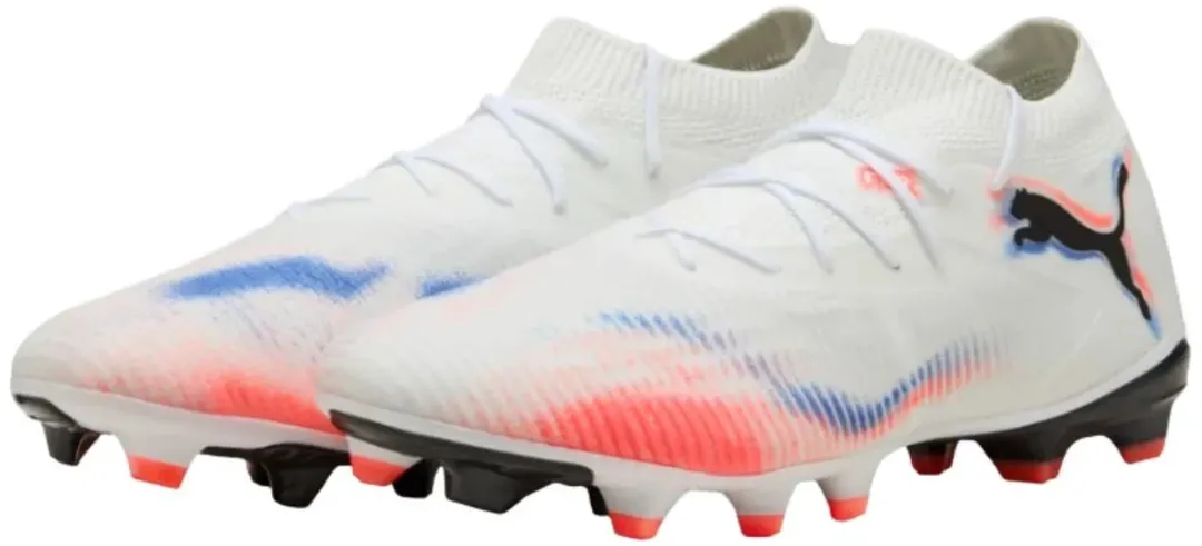 PUMA Future 8 Match FG/AG Voetbalschoenen 47 - Wit
